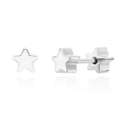 Silver925 Mini Twin Star Piercing (1 Stück)