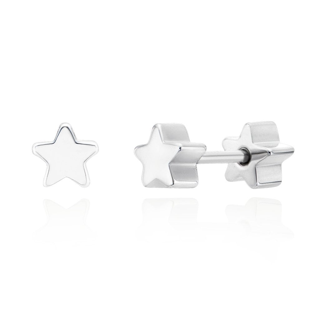 Silver925 Mini Twin Star Piercing (1 pc)