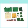 Avatar: Legenda o Aangovi Toph Cosplay Kostým Pro Anime Role Play
