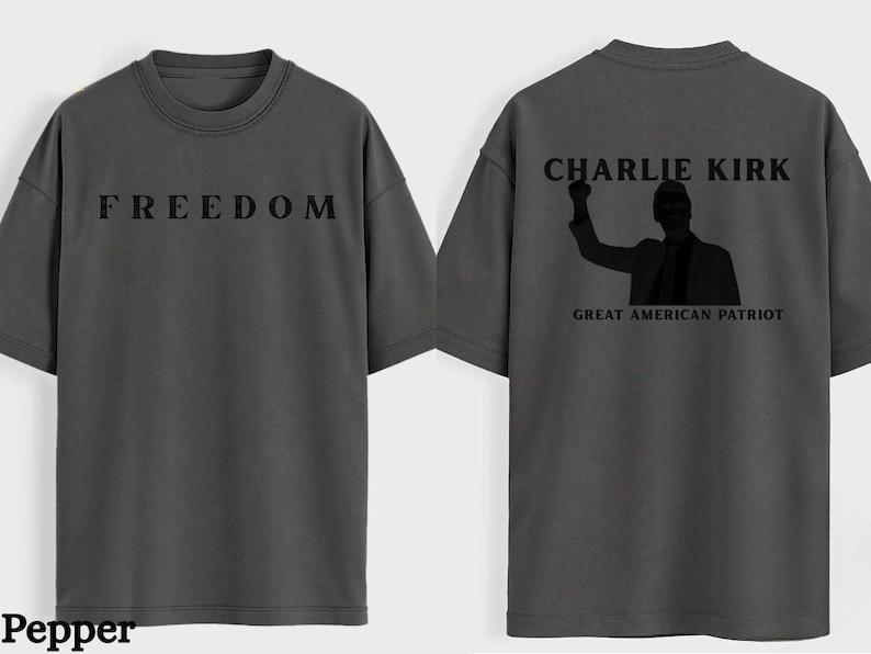 Charlie Kirk Freedom Graphic T Shirts Charlie Kirk 19932025 T Shirt Justice Charlie Kirk Cotton Shirt Woman Man Shortsleev S