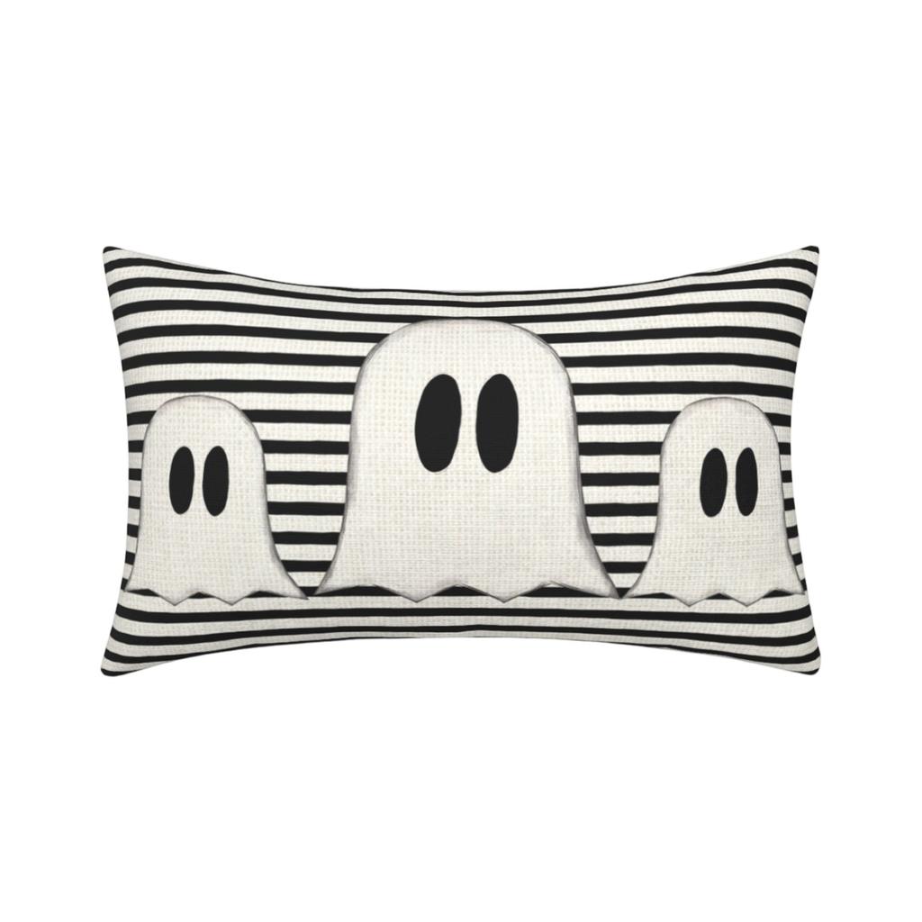 Halloween Festival Decoration Living Room Sofa Cushion Pillow Cover Offices Waist Pillow Cover (excluding Core)