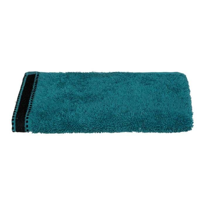 "Joia" Guest Towel Cotton Teal Blue 30x50cm - Atmosphera Interior Designer