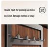 Over-the-Door Hook & Coat Hanger: No-Punch Wall-Mounted Storage Rack