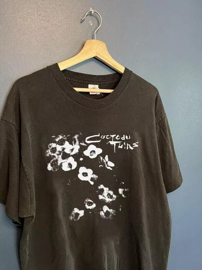 Cocteau Twins Flower T-Shirt, Cocteau Twins Floral Gift XXXXL