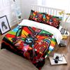 "Colorful New York Decor Set" Soft Skin-Friendly Bedding Set Includes 1 Duvet Cover And 2 Pillowcase Gift