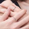 Sweet Mood Diamond-Inlaid Mobius Couple Rings, Adjustable & Fashionable for Men and Women