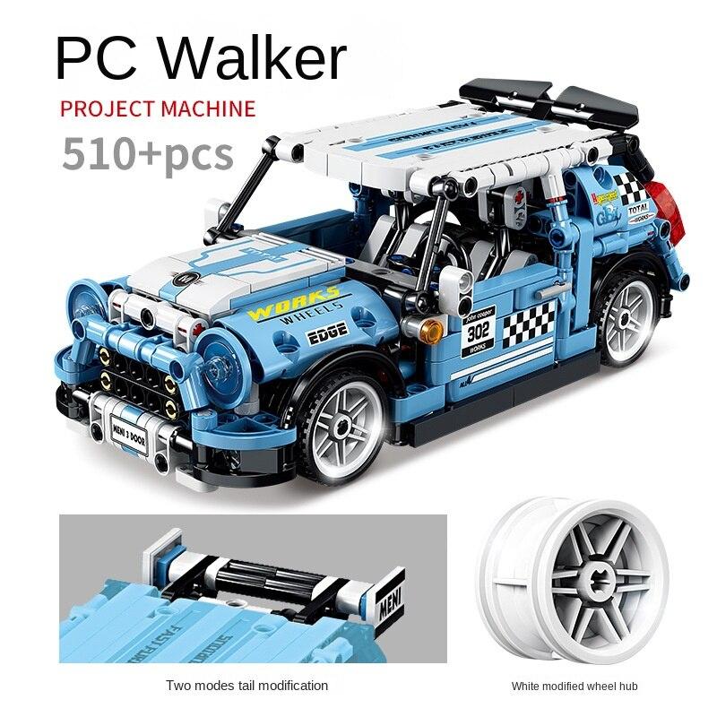 

KAZI Racing Racing Car Building Block Модель Головоломка Маленькое зерно Подарочный строительный блок