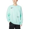 Nike Solid Color Logo Print Crew Neck Sweatshirt Men Tops Green FB1960-317