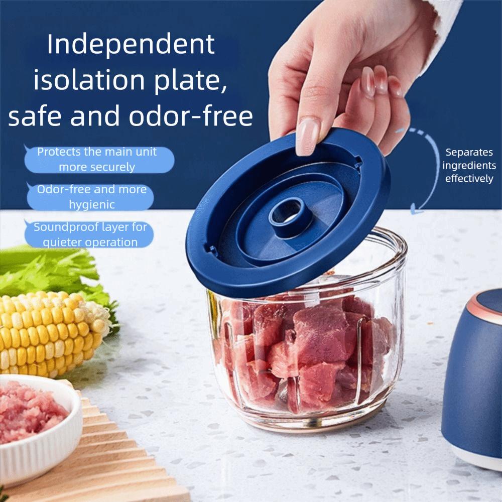 Mini Food Processor Cordless Fruit Sauce Grinder Vegetable Crusher Jam Maker  Cooking