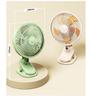 Rechargeable Silent Electric Desktop Clip-On Fan for Dorm, Office, or Bedside.