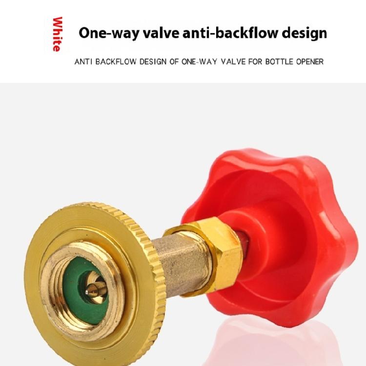 Automotive Refrigeration Canister Opener Professional Metal Construction For R134A R410A R600A Precise Coolant Transfer