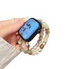 Compatible Watch Strap for Xiaomi 10 Smart Band, Huawei GT6, and Apple iWatch 11 - 89Pro Elastic Cat's Eye Design