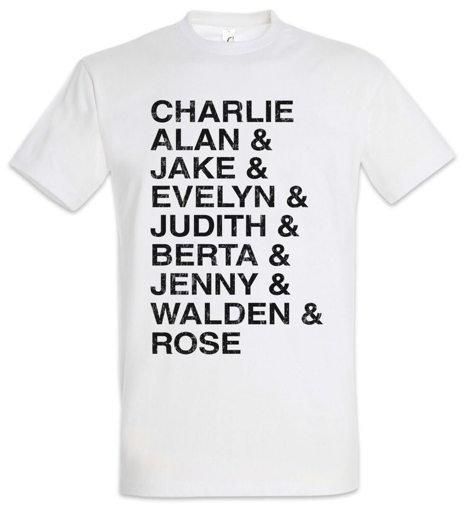 

Two And A Half Names Mens T-Shirt Charlie Alan Fun Men Malibu Man Uncle Harper 4XL