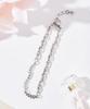 Surgical Leaf Chain Bracelet (PLT-BR-007_SV)