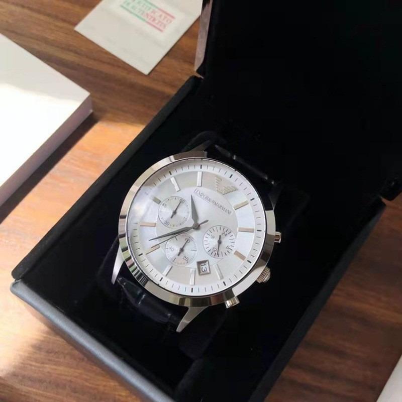 Arma pointer three-eye multi-functional business quartz watch fine steel belt quartz watch men