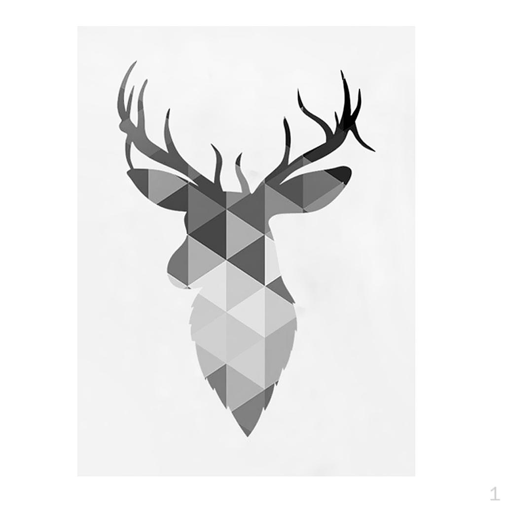 

Canvas Painting Picture - Grey Reindeer, 30*40cm