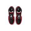 (GS) Air Jordan 1 Mid 'Chicago Black Toe' Kids' 554725-069
