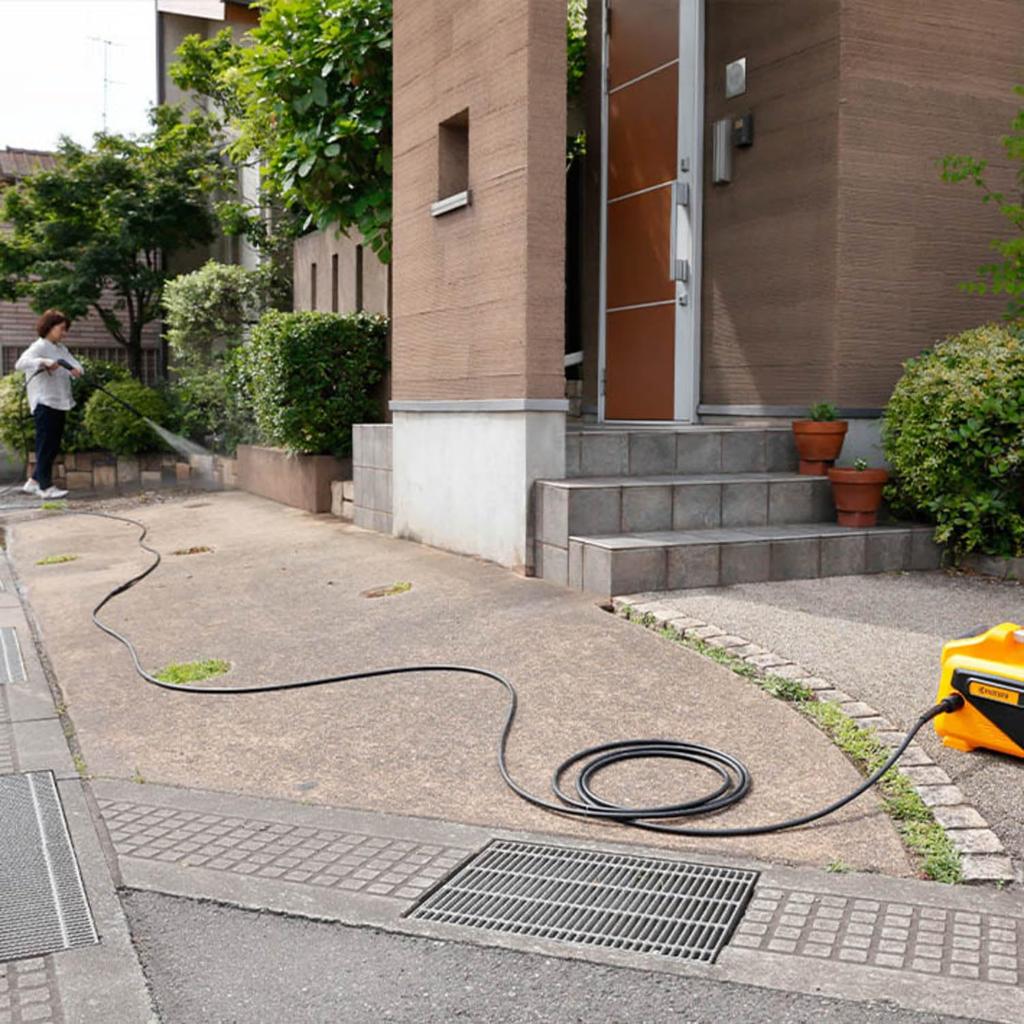 Kyocera (formerly Ryobi) 8m High-Pressure Extension Hose, Soft and Easy to Handle