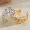 Metal Cuff Bangle Bracelet Opening Opening Bangle Fancy Spiral Arm Bracelet Girl