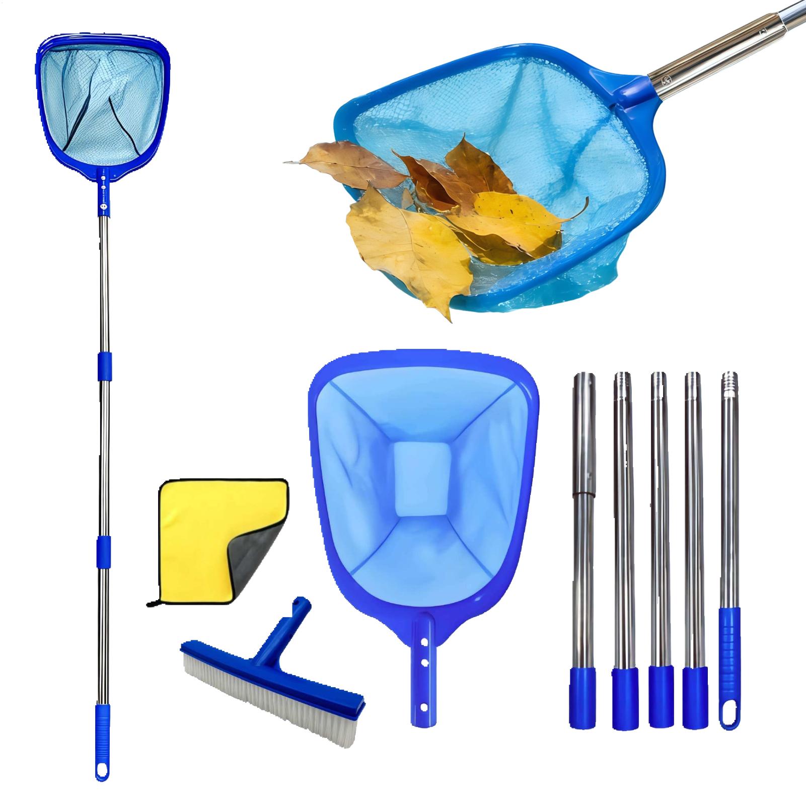 

Pool Skimmer Fine Mesh Cleaning Brush Swimming Pool Skimmer Clean Kit for Inground Over Ground Backyard Garden Patio Park Hot CN