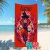 Customizable Personalized Beach Towels Dragon Ball Themed designs.Suitable for the Beach, Yoga, Sports;ideal As Beach Accessories