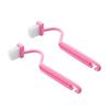 3PCS/Curved Toilet Long Handle Household Toilet Brush Extended Cleaning Brush Dead Angle Curved Inner Brush Deep Cleaning Tools