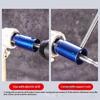 Universal 4/6 Points 1 Inch Broken Pipe Head Screw Extraction Set with Connecting Rod Faucet Angle Valve Wire Extractor Tool