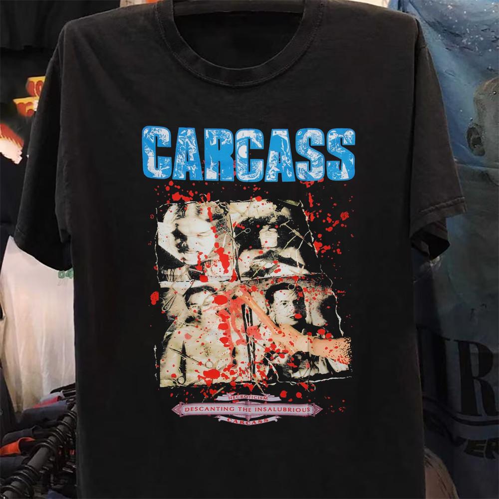

Коллекция Carcass Tour Подарок для фаната Все размеры от S до 5XL Унисекс футболка Унисекс футболка XXXXL