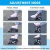 Scalebeard Under Desk Foot Rest At Work Height Adjustable Infinite Angle Ergonomic Foldable Footrest for Office Gaming