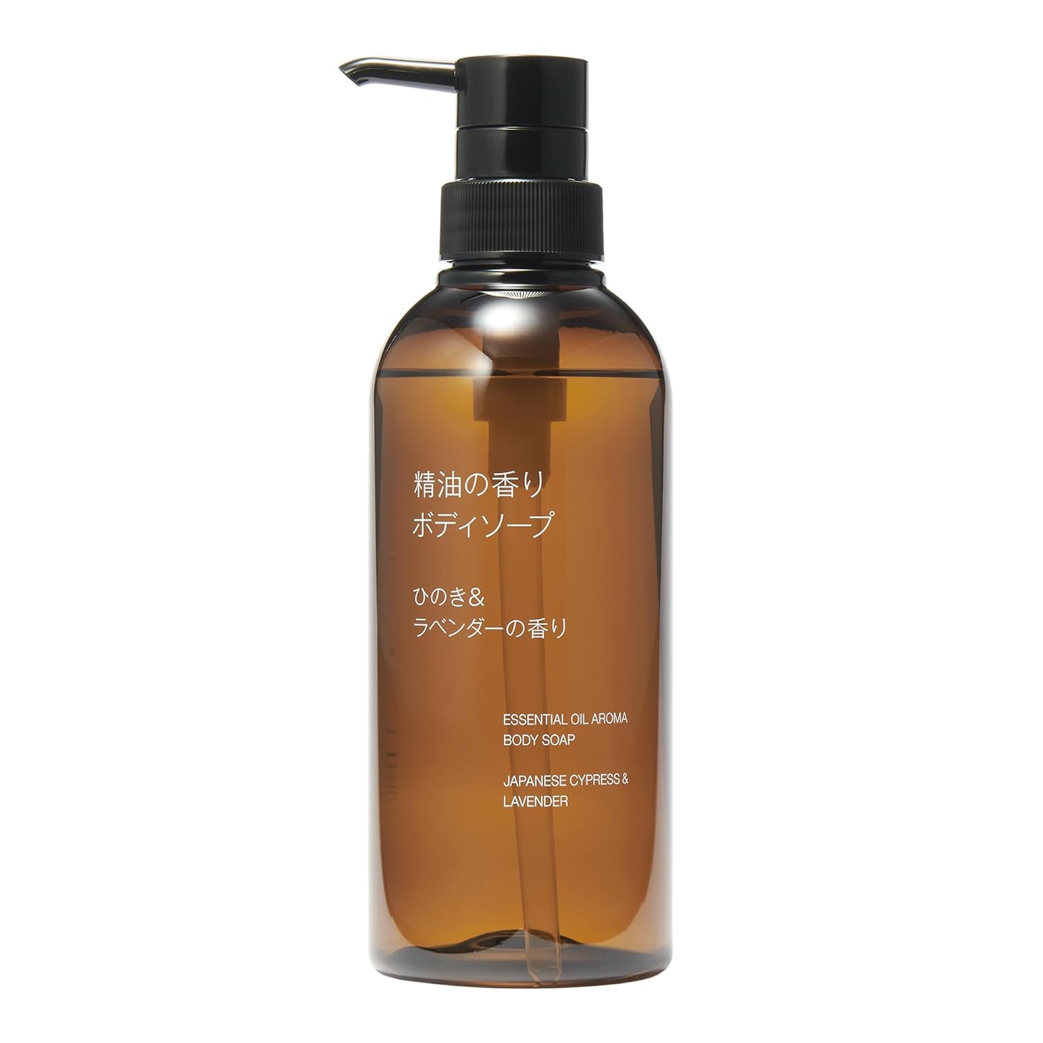 Muji Essential Oil Body Soap Hinoki Lavender Scent 400mL OAR44A4A