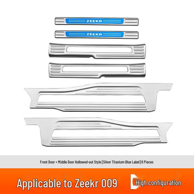Zeekr 009 Door Sill Plates & Trunk Protector Decorative Interior Strips