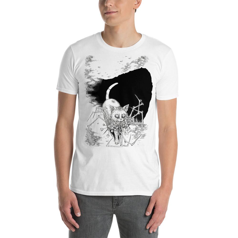 

Anime Horror Cat Creepy Spider Monster Short-Sleeve Unisex T-Shirt M