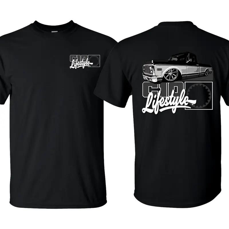 C10 Truck Lifestyle Unisex T-shirt, Premium quality Organic S разноцветный