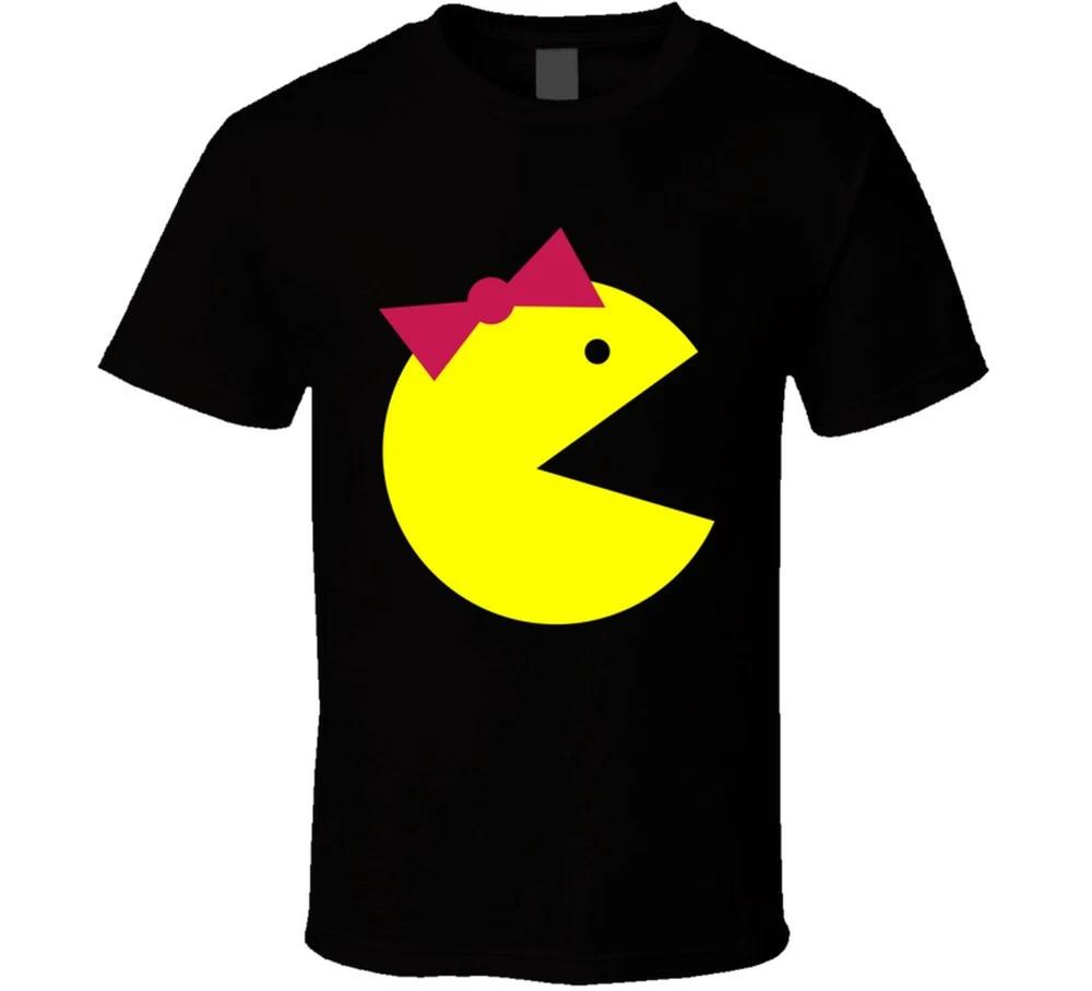 Miss Ms Pac Unisex Pacunisex Retro Game Video Arcade 80s T Shirt S