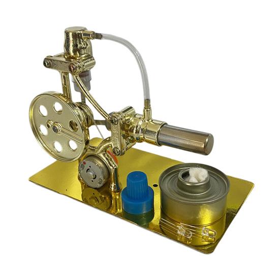 

Модель парового двигуна Реалістична прикраса мідного двигуна Важкий металевий мініатюрний двигун Орнамент для робочого столу Дитяча навчальна розвиваюча іграшка