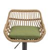 The Modern Bar Stool Set Consists of Two Adjustable Footstools, Suitable for Kitchens and Dining Rooms
