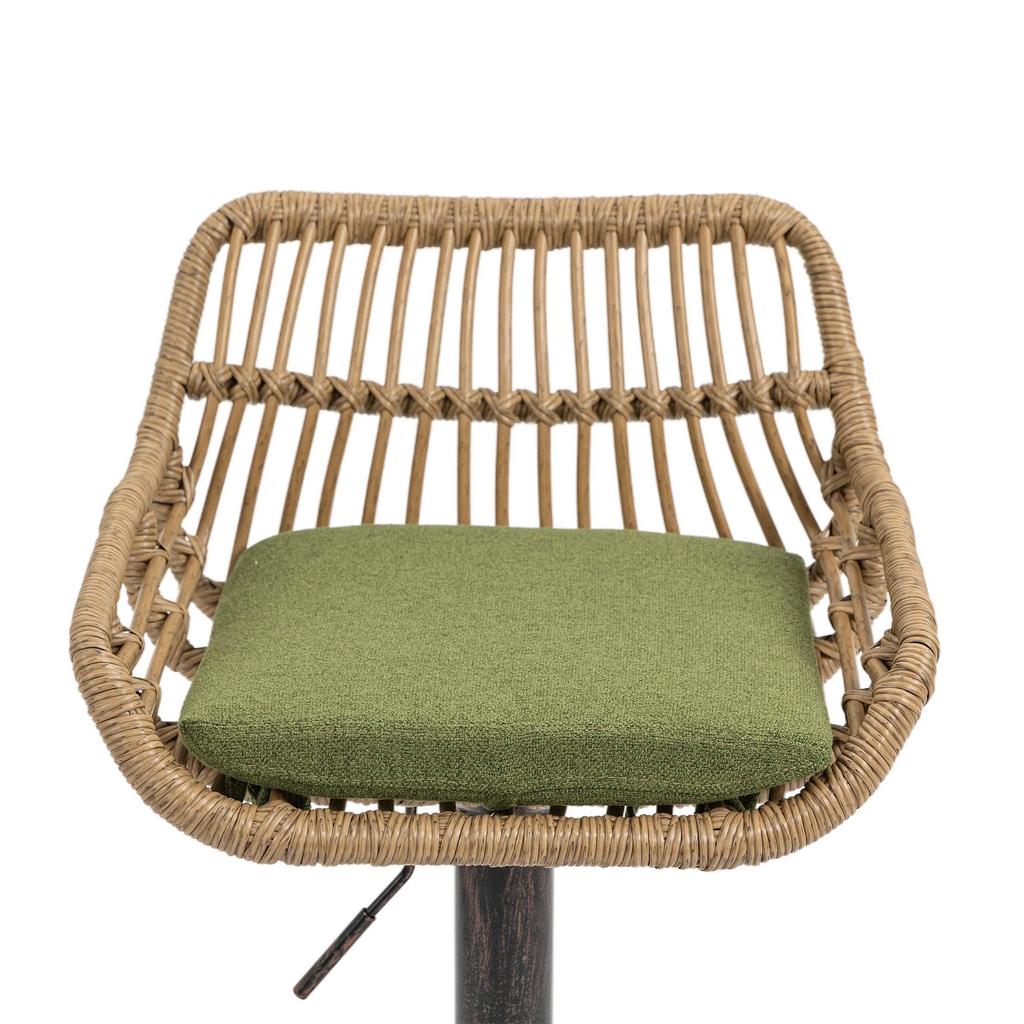 The Modern Bar Stool Set Consists of Two Adjustable Footstools, Suitable for Kitchens and Dining Rooms