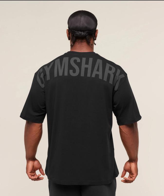 Gymshark Power Fitness Loose Fit Cotton T-Shirt