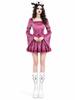 Vampire dark lace dress goth devil girl nightclub bar DS show costume halloween costume