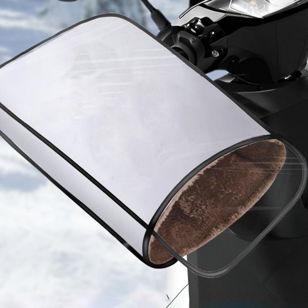 Electric Bike Winter Gloves Thermal Waterproof Windproof Touchscreen Compatible Motorcycle Riding Cold Weather