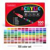 Liquid Acrylic Marker Set with Soft Tips for DIY Art & Professional Watercolor Painting