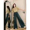 Women's Plus Size High Waist Retro Wide Leg Jeans - Spring/Autumn 2025 Collection