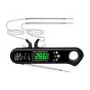 Digital Meat Thermometer for Cooking Battery Powered Dual Probes 2 3s Instant Read Meat Thermometer with Magnet Alarm