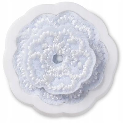 Crocs Jibbitz / Elegant White Floral 3 |No Size| Elegant White Floral 3