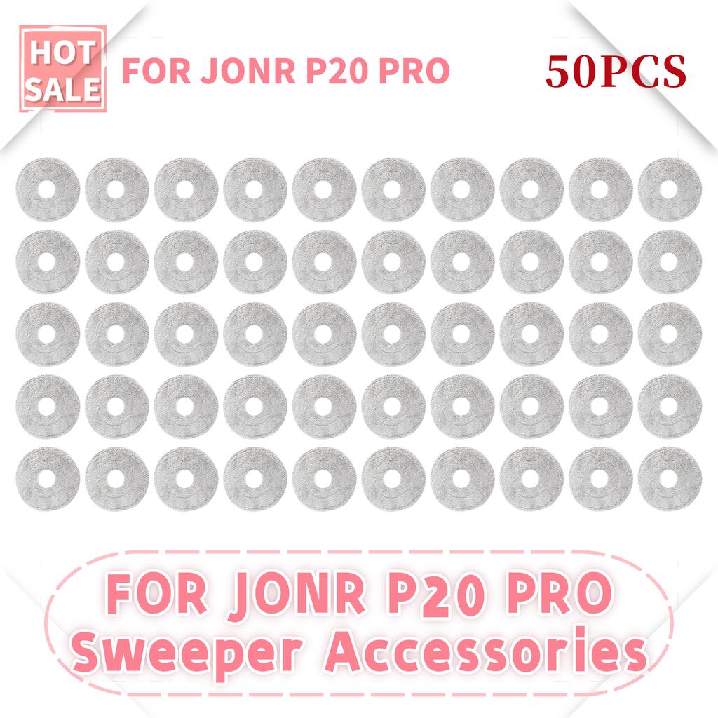 For JONR P20 PRO Robot Vacuum Cleaner Accessories Main Side Brush Hepa Filter Mop Cloth Replacement