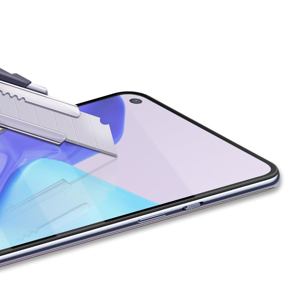 MOCOLO Full Glue HD Tempered Glass Silk Print Full Coverage Screen Protector for OnePlus 9