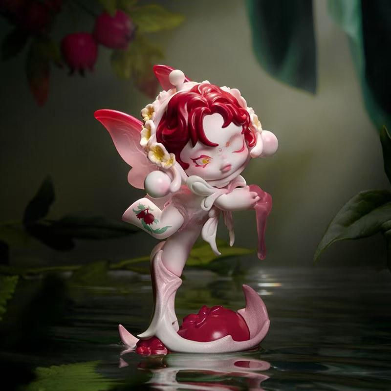 POP MART SKULLPANDA Petals in Four Acts Série figurek Slepá krabička