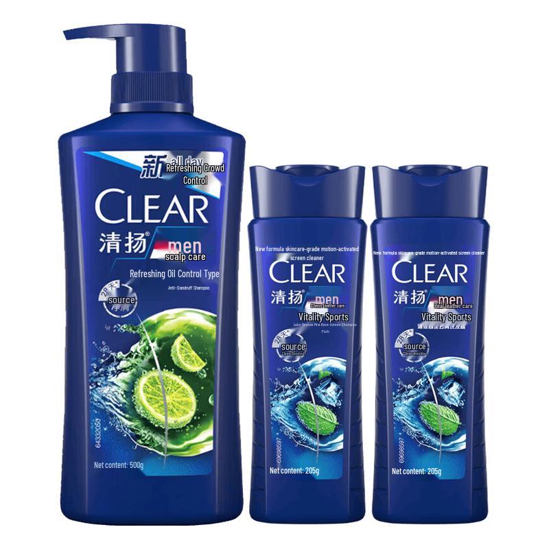 

Clear Men s Anti-Dandruff Refreshing Oil Control Shampoo