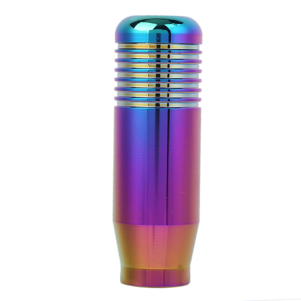 

Ручка МКПП Алюминиевый сплав Универсальная Цветная Головка рычага переключения передач с адаптером