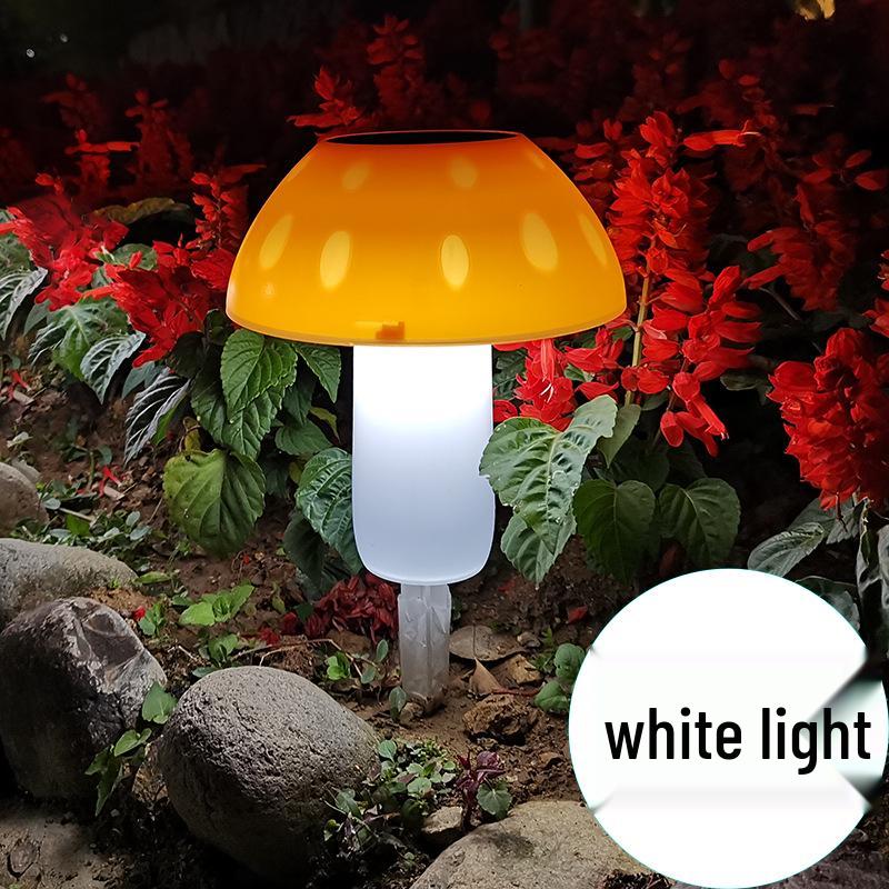 Solar Mushroom Garden Lamp: Outdoor Decorative Light for Courtyard, Villa, and Lawn Areas